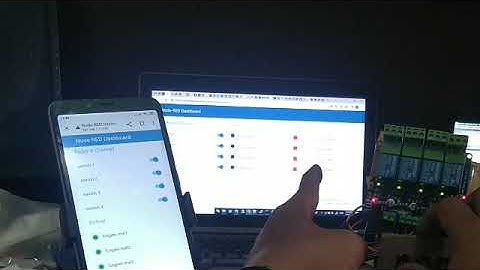 DIY Smart Home/Automation: Control 4-Channel Relays with Node-RED (PC & Android Web Control!)