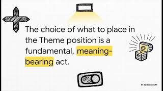 Cracking the Code; Theme and rheme
