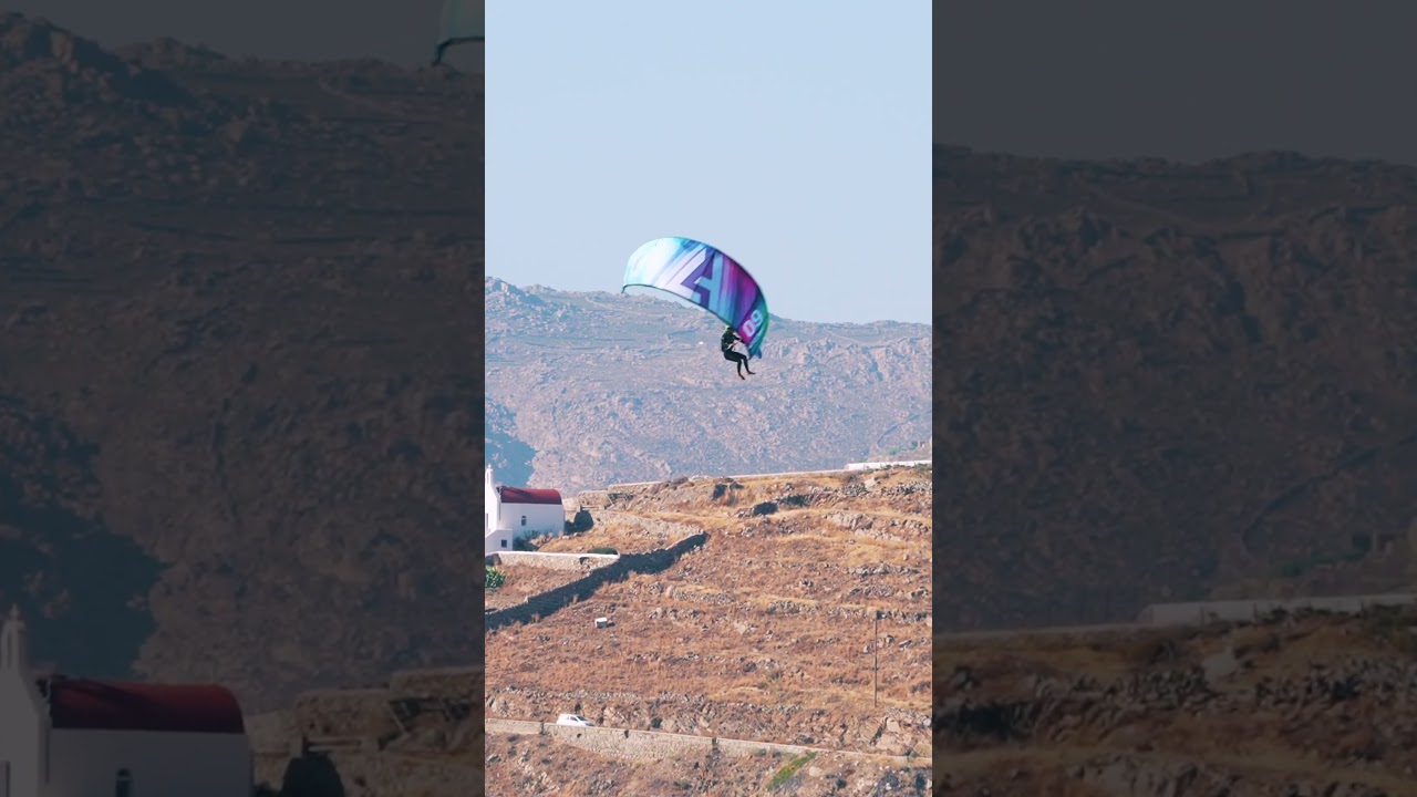 Lorenzo, your GKA Big Air World Cup Greece 2nd place finisher! #gkakiteworldtour #gkabigair #mykonos