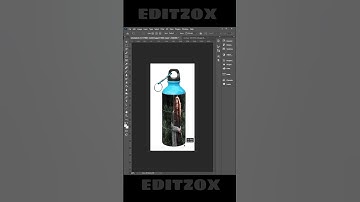 HOW TO WRAP IMAGE OVER BOTTLE#photoshop #photoediting #adobepremierepro #ps