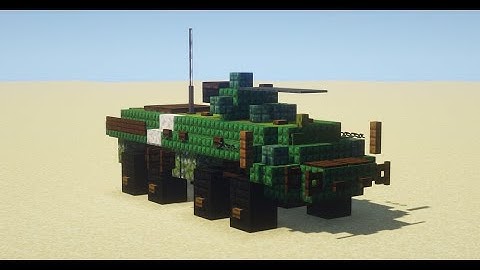 Minecraft BTR-82A Tutorial 2022