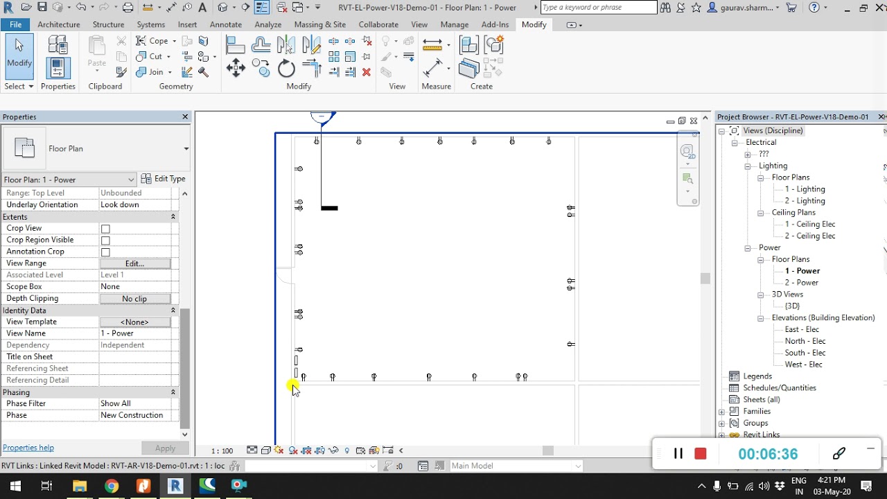 How to use Revit for Electrical Power 3D Modeling and Load calculation ...