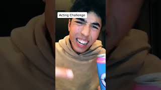 Acting challenge (hard)  #shorts