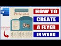 How to make a Poster in Word | Business and Marketing | Microsoft Word Tutorials