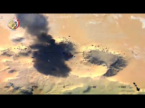 القضاء على عدد من العناصر الإرهابية المشاركة بإستهداف عناصر الشرطة على طريق الواحات