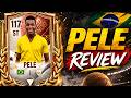 Pele 117 ST Player Review - Best Striker in FC Mobile? #fcmobile #fifa #shorts