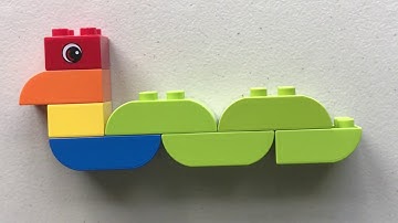 How To Make: Super Simple LEGO Duplo Snake