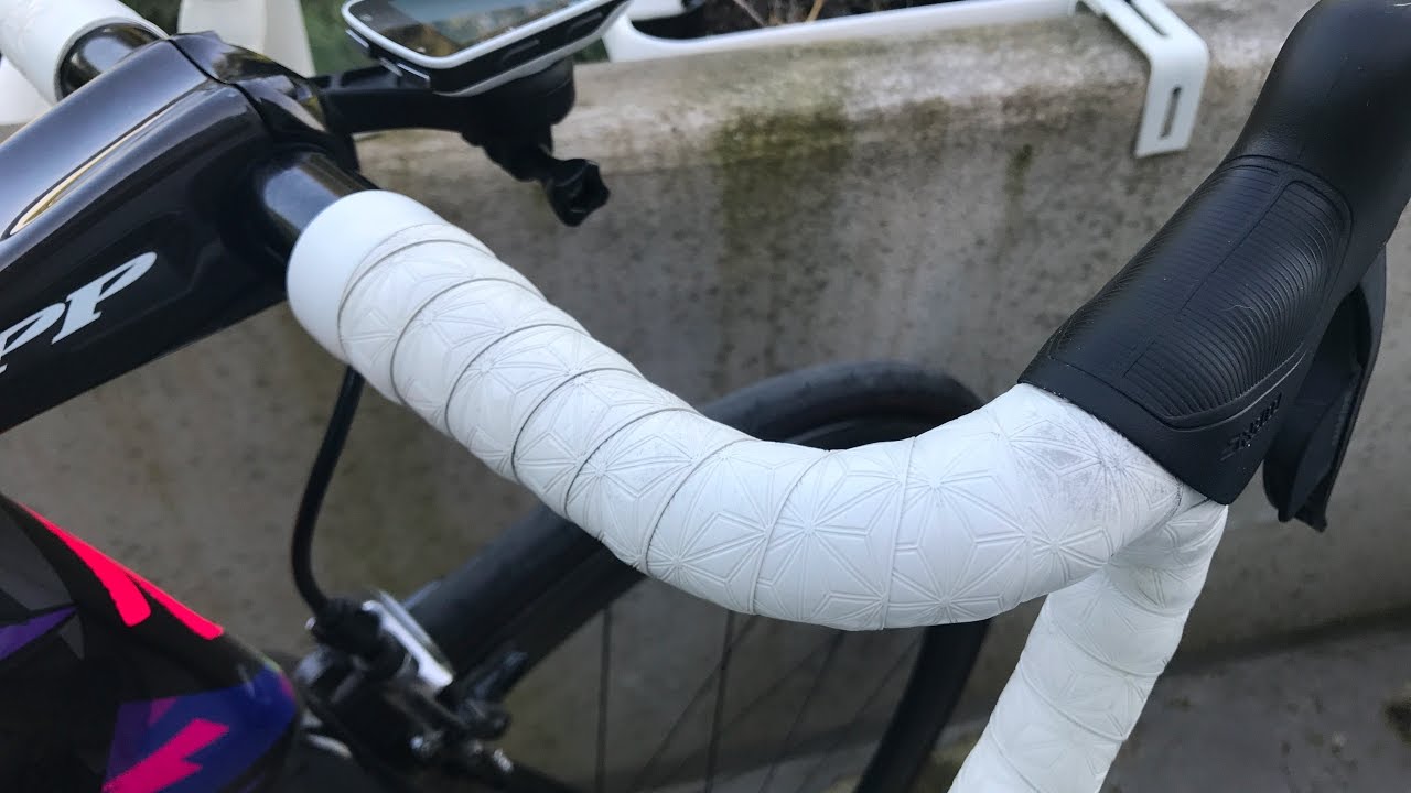 White Supacaz Suave Road Bike Handlebar Tape