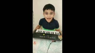 Students are playing patriotic songs on piano Guru harmonium channel screenshot 1