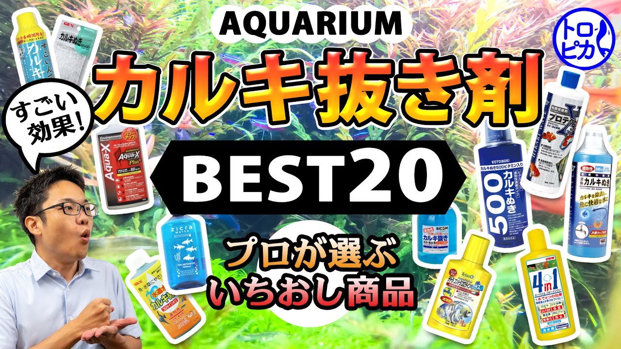 カルキ抜きのおすすめベスト アクアリウムで優秀なカルキ抜き剤を選出 東京アクアガーデン