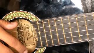 (Listen to the guitar) تعليم اغنية حطي راسك على المخده بالجيتار للمبتدئين بطريقه سهله جدا ??❤️?