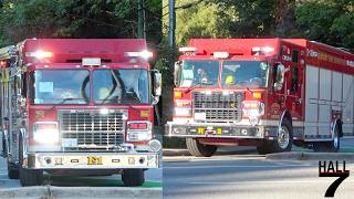 Burnaby Fire Department - Engine 1, Rescue 2, & Rescue 1 Responding