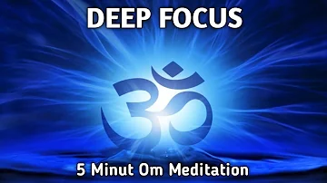5 minute Om meditation, @Millionaire2121