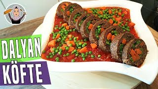 Dalyan Köfte Tarifi-Domates Sosuyla Bezelye Ve Havuclu Hatice Mazı Ile Yemek Tarifleri