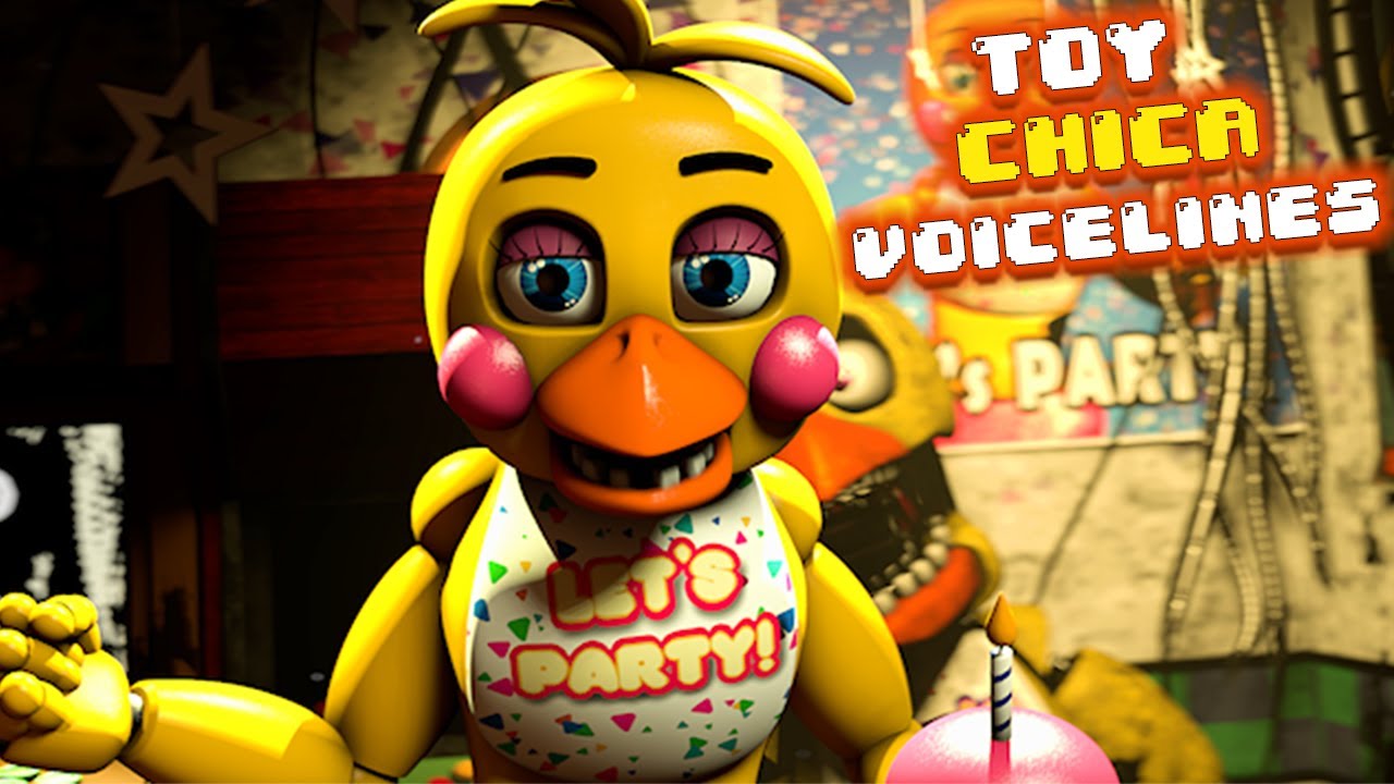 [SFM/FNAF] Toy Chica Voicelines Remake Preview 1 - YouTube