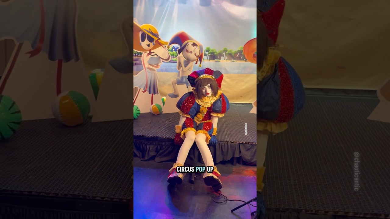 Amazing Digital Circus Cafe!? #pomni #cosplay #amazingdigitalcircus #theamazingdigitalcircus #tadc