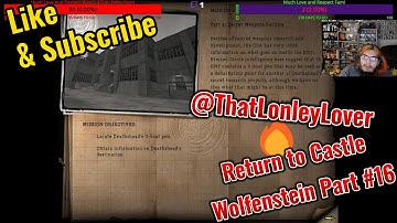 Return to Castle Wolfenstein 100% Walkthrough▐ Mission 4 Part 4