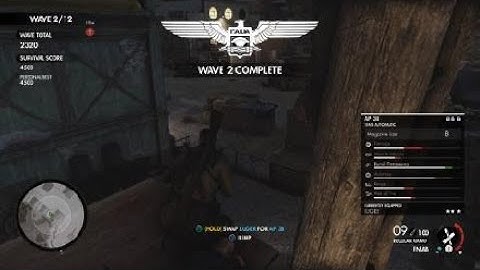 SNIPER ELITE 4 - SOLO SURVIVAL 2 - LORINO DOCKYARD - PS4 SINGLE PLAYER