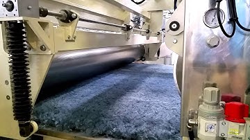 MODULAR AIRLAY SYSTEM - Airlay card running shoddy fibers 600 gsm