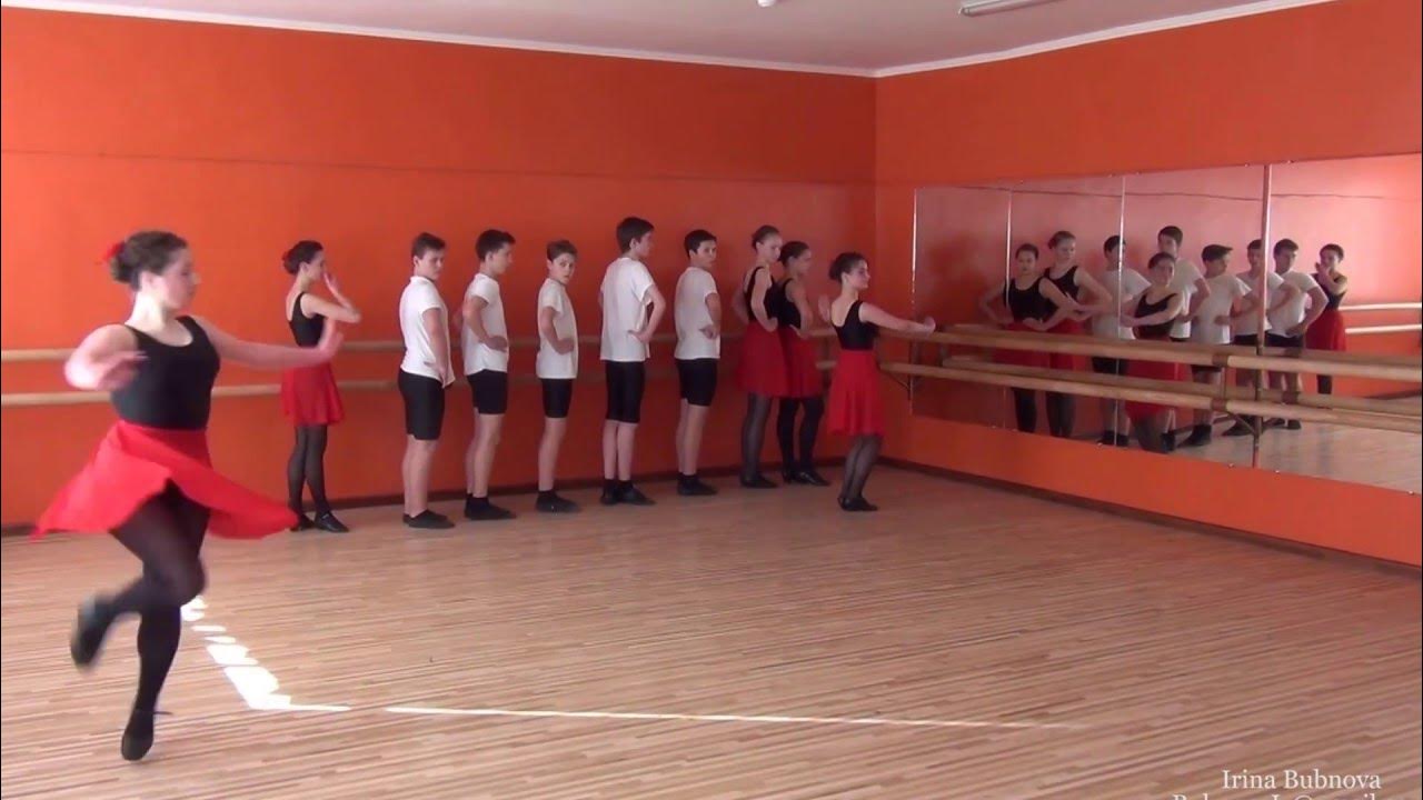 Урок народного танца Часть 2 - YouTube