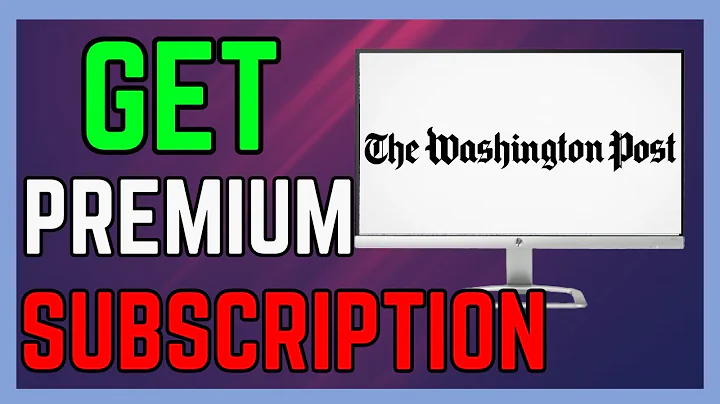 How To Get Premium Subscription In Washington Post - (Easy Guide!)