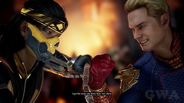 Takeda Vs Homelander Intro Dialogue Mortal Kombat 1