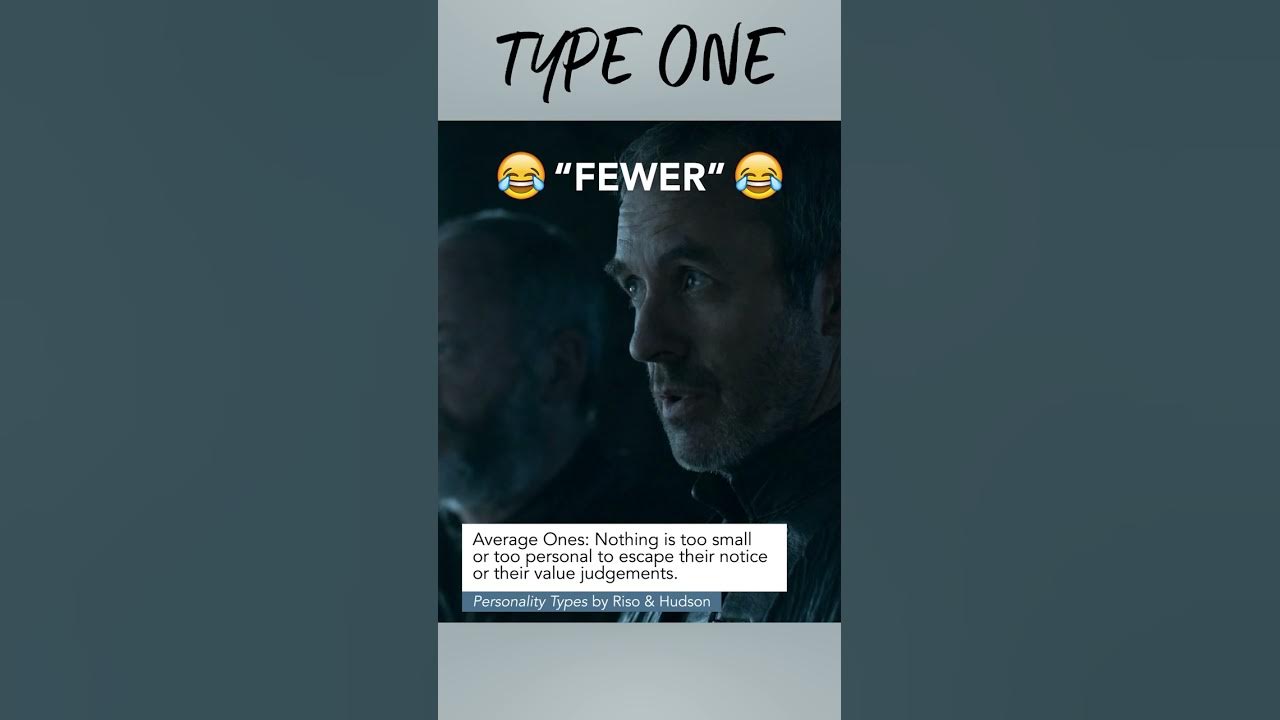 Type Cast Enneagram Shorts Type One (Stannis Baratheon from Game of