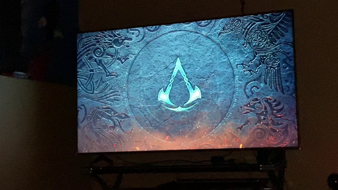 Assassins Creed Valhalla on Series X With Sony x900h review