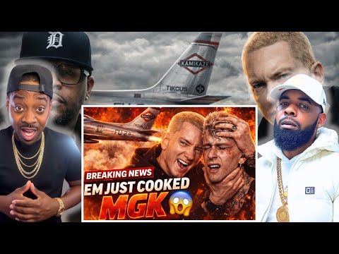This Is Why MGK Switched Genres —Eminem & Royce -“Not Alike” MGK Diss | FIRST REACTION
