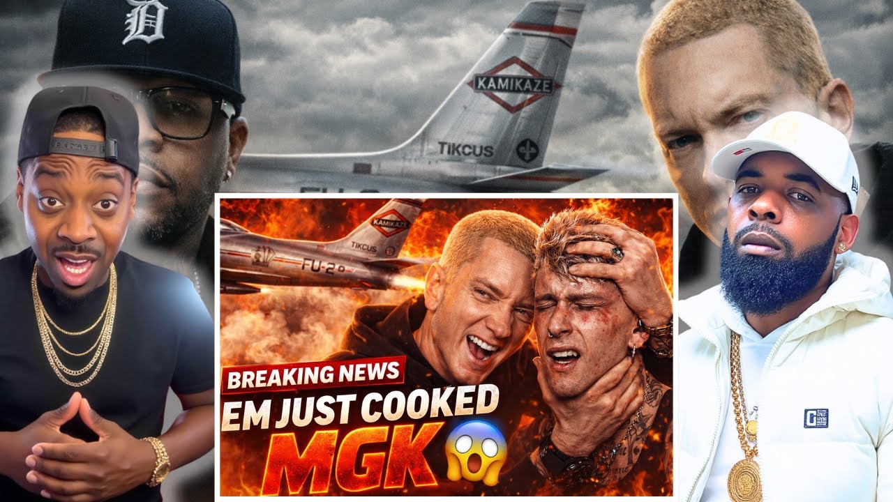 Вот почему MGK сменил жанр — дисс MGK на Эминема и Ройса «Не похожи» | ПЕРВАЯ РЕАКЦИЯ