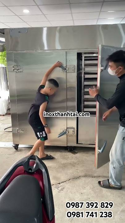 Tủ sấy nguyên liệu công suất lớn #inoxthanhtai