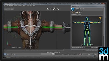 Characterization in MotionBuilder -3dmotive