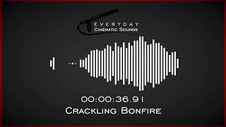 Crackling Bonfire | HQ Sound Effect