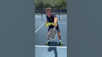 How to take dinks out of the air in pickleball! #pickleball #pickleballtips