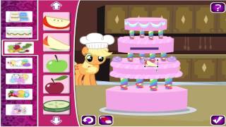 My little pony / готовим торт / Малика (Принцесса Селестия)