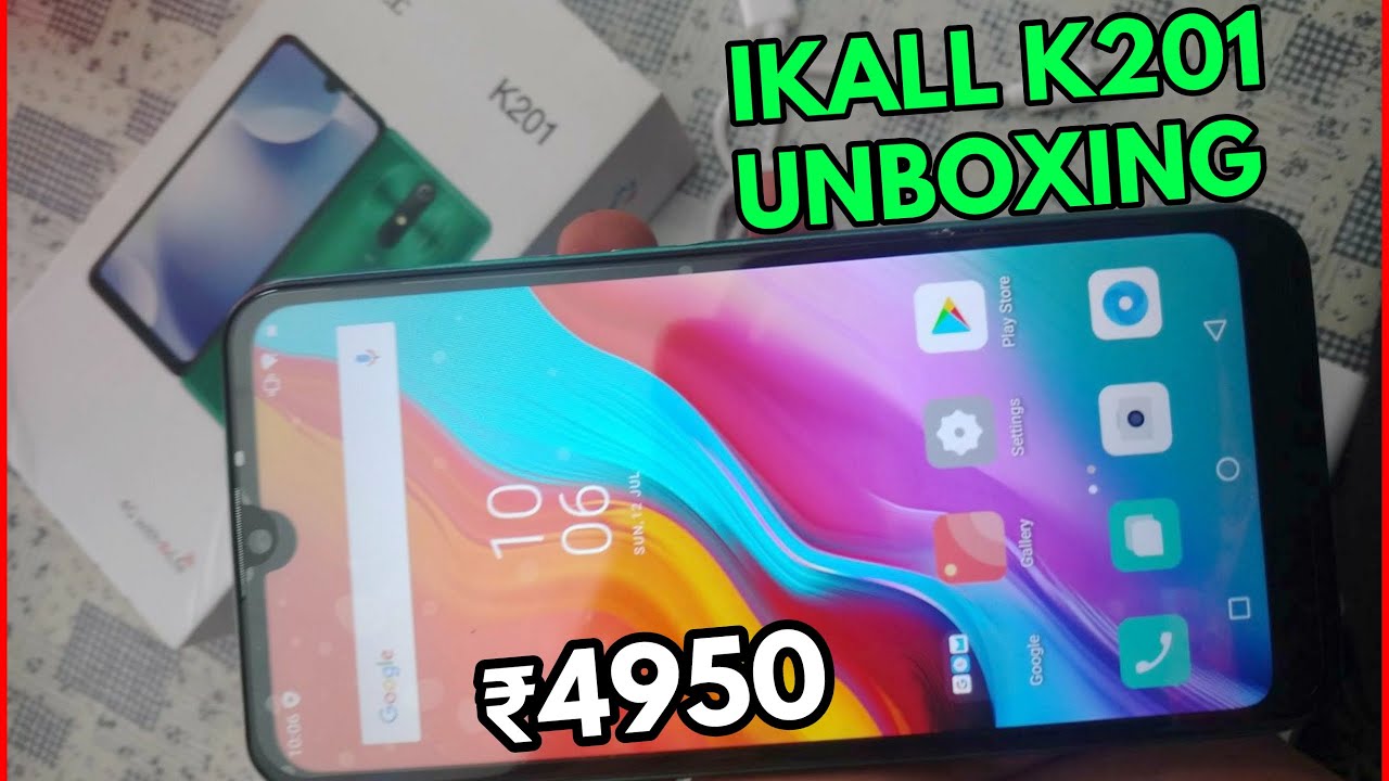 i kall k201 unboxing in hindi & review best mobile phone under 5k in