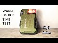 WUBEN G5 Run Time Test