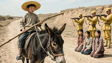 日軍瞧不起7歲小夥，怎料他僅用一個竹竿殲滅全部日軍！#抗战 #抗日 #movie #電影 #中国电视剧