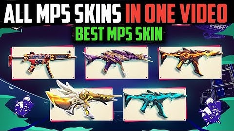 All MP5 Skin Free Fire | Which Is Best MP5 Gun Skin In Free Fire | Garena Free Fire