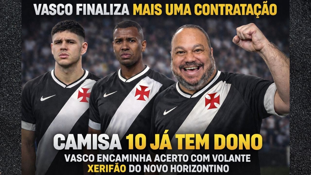 ELE ACERTOU!  CAMISA 10 A CAMINHO! VASCO ENCAMINHA A CONTRATAÇÃO DE WALLACE E SE ACERTA COM DANTAS!