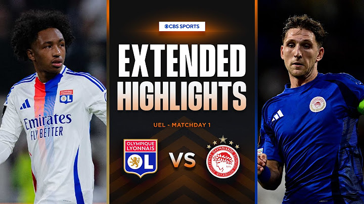 Lyon vs. Olympiacos: Extended Highlights | UEL League Phase MD 1 | CBS Sports Golazo