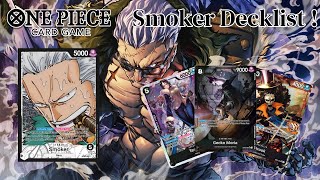 one piece tcg smoker deck list PRB02 is BACK and STRONGER Than Ever! driven gameplay [OP10] Smoker Deck Breakdown -