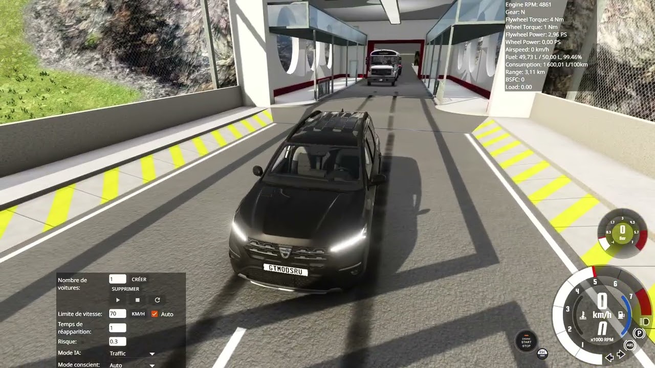 Car Jump Arena // BeamNG Drive // FEW VEHICLES