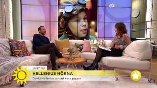 David Hellenius: "Men herregud- jag faller ju ihop" - Nyhetsmorgon (TV4)