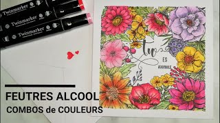 Utiliser les feutres à alcool : les bases pour le scrap - Laety Sia