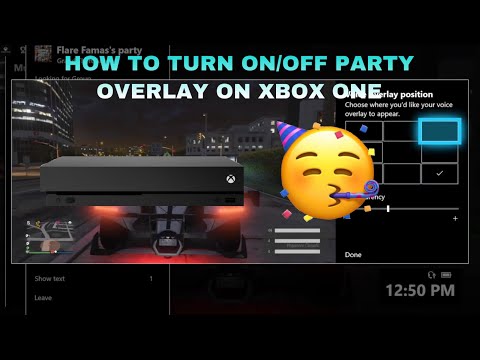 Video: Xbox One Verfügt über Ein Praktisches Neues Party-Chat-Overlay