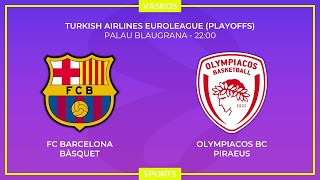 🔴 LIVE | ΜΠΑΡΤΣΕΛΟΝΑ - ΟΛΥΜΠΙΑΚΟΣ | EUROLEAGUE | BARCELONA  - OLYMPIACOS | 24/4/2024 🔴