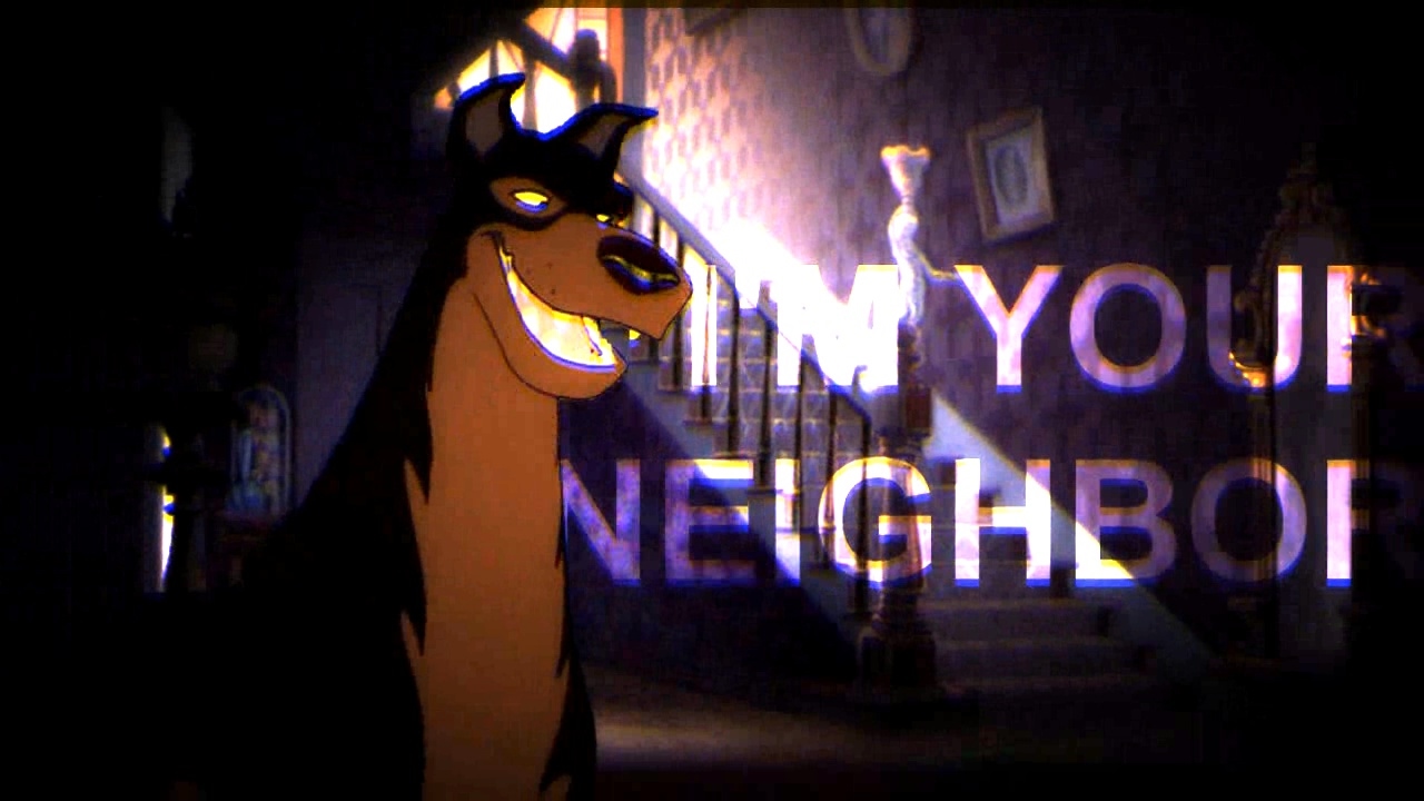 HELLO NEIGHBOR [Buster and Scamp] animash version - YouTube