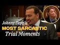 Johnny Depp's most sarcastic moments during Amber Heard trial