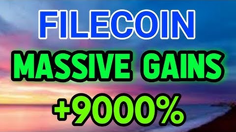 Filecoin Massive Jump || Filecoin Price Prediction! File Today Update